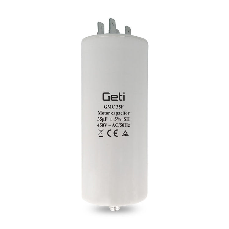 Kondenzátor rozběhový motorový 35uF 450V GETI GMC 35F