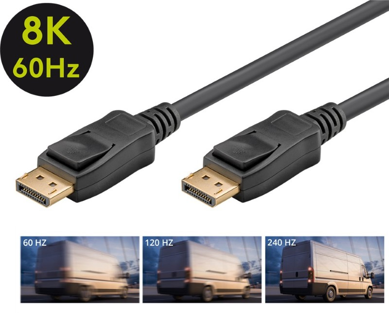 Kabel GOOBAY 61697 DisplayPort 2m 8K