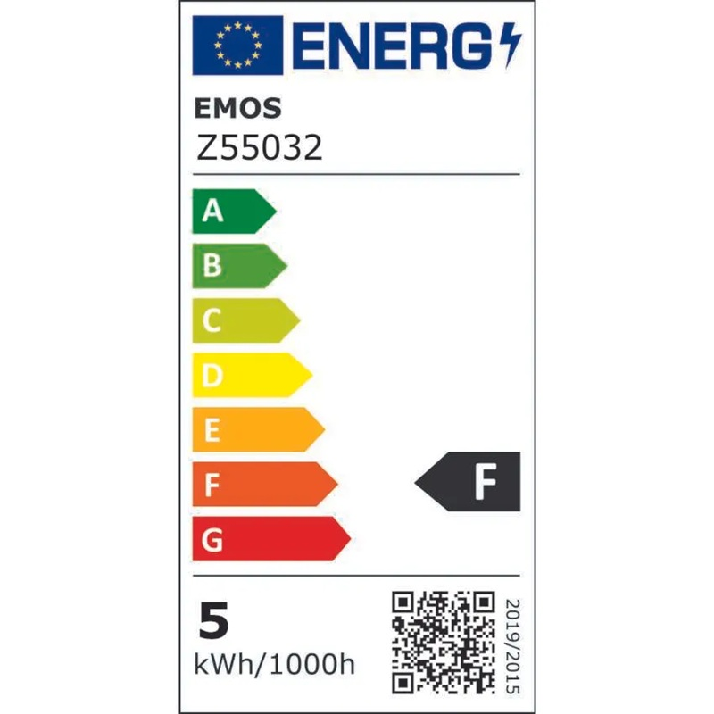 Žárovka LED E27 4,5W A60 bílá teplá EMOS Z55032 Vintage