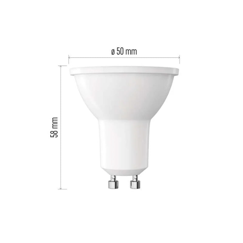 Žárovka LED GU10 1,3W MR16 bílá přírodní EMOS ZQ8EL3