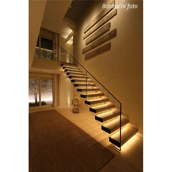 LED pásek 12V 2835 120LED/m IP65 max. 12W/m bílá teplá (cívka 5m) GETI