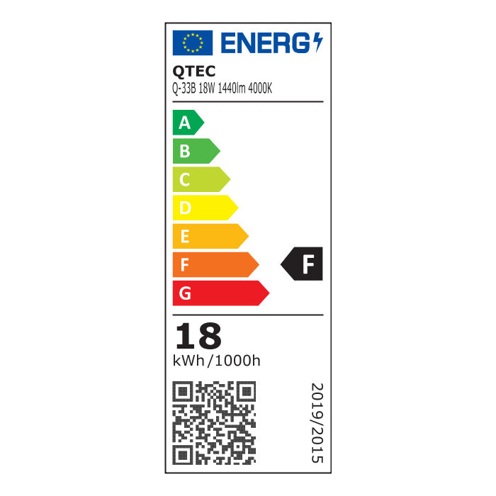 Svítidlo pod linku QTEC Q-33B 18W LED BATTEN LIGHT
