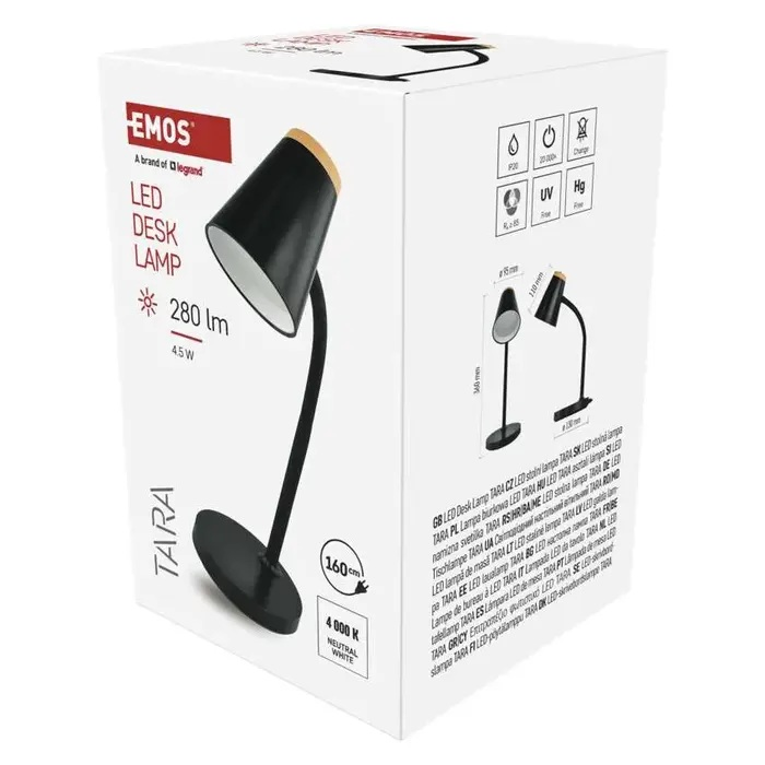 Lampa stolní EMOS Z7641B Tara