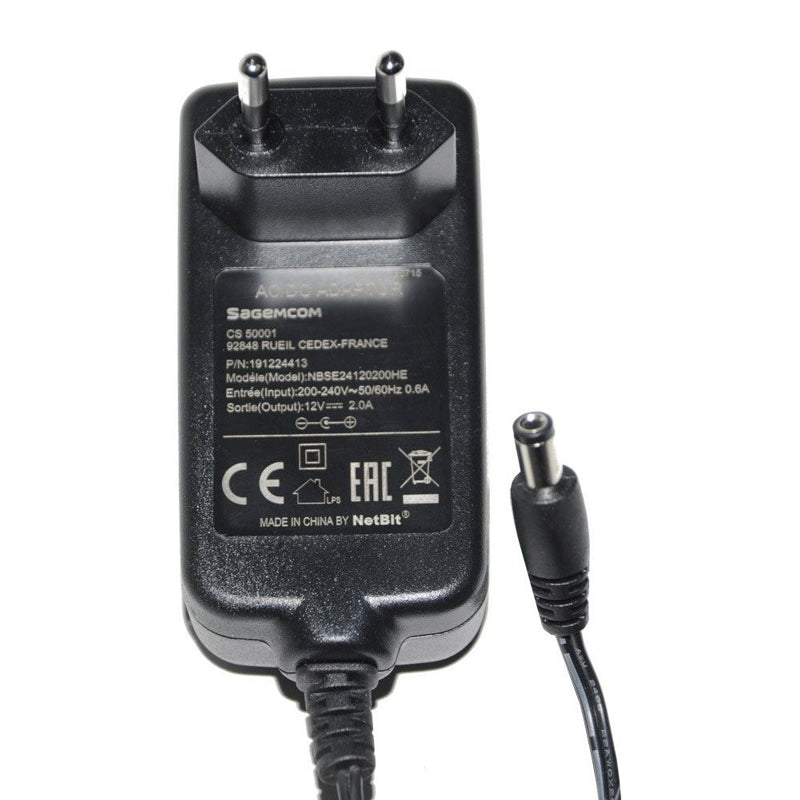 Adaptér napájecí 12V 2000mA Sagemcom MBSE24120200HE (5,5x2,5mm)