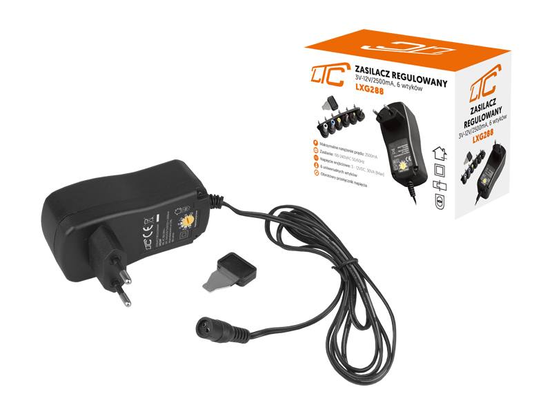 Adaptér napájecí 12V 2500mA LTC LXG288
