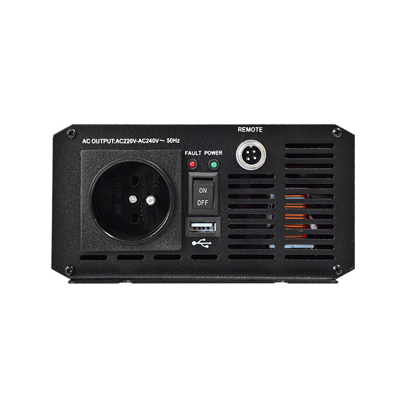 Měnič napětí CARSPA P600 12V/230V 600W čistá sinusovka D.O.