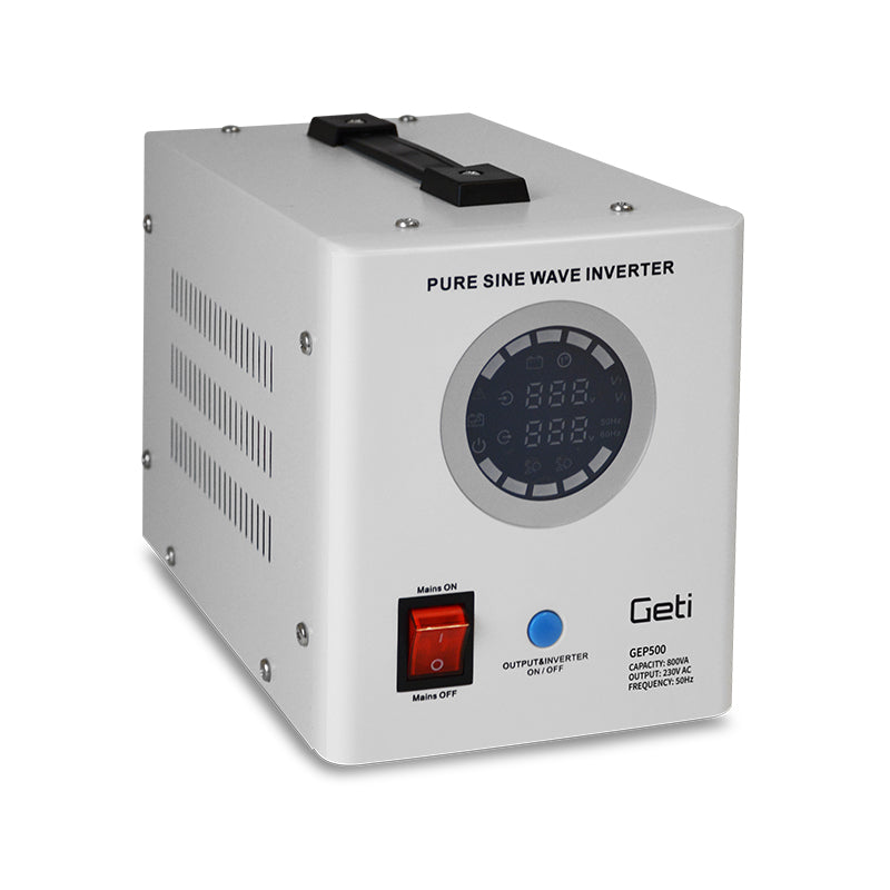 Zdroj záložní GETI GEP500 sinus 500W (800VA)