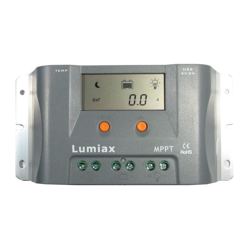 Solární regulátor MPPT Lumiax MT1550EULi, 12V/15A pro lithiové baterie