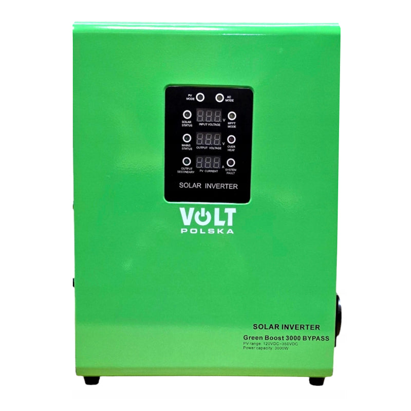 Solární regulátor VOLT Green Boost MPPT 3000 BYPASS pro ohřev vody