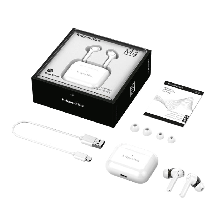 Sluchátka Bluetooth KRUGER & MATZ M4 Pro