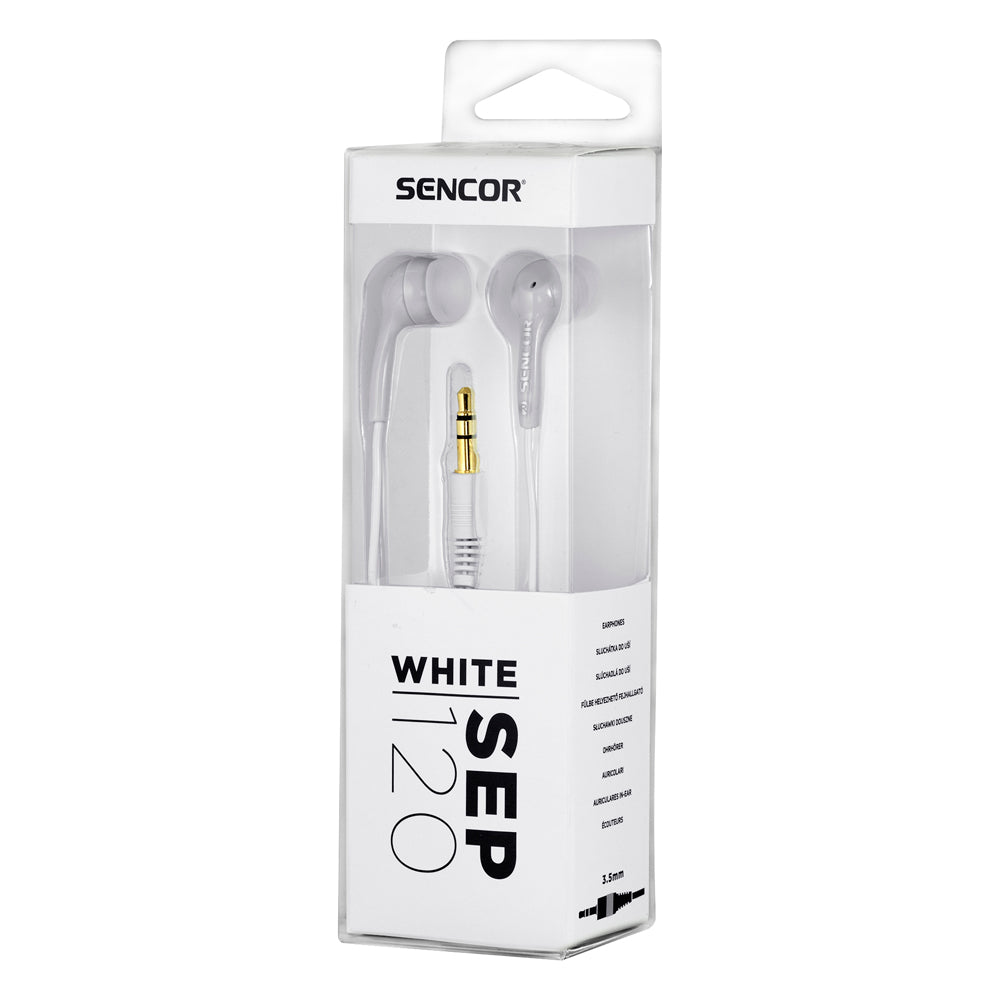 Sluchátka SENCOR SEP 120 White