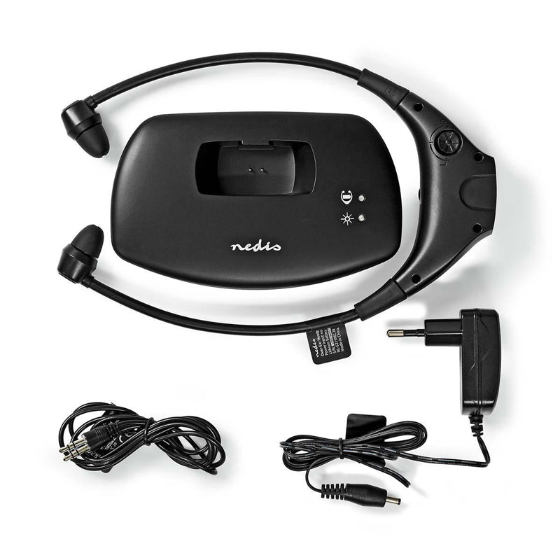 Sluchátka NEDIS HPRF010BK Black