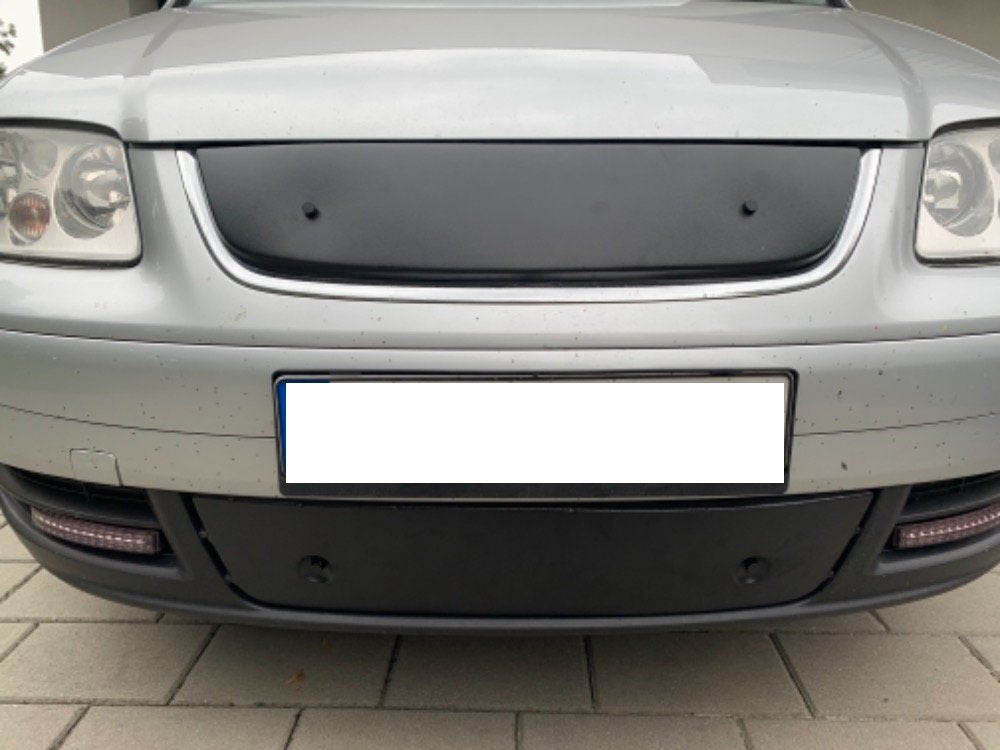 Sada zimních clon chladiče VW Touran 2003 - 2006 horní + spodní
