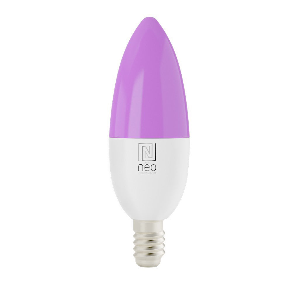 Smart LED žárovka E14 6W RGB+CCT IMMAX NEO 07716C WiFi Tuya sada 3ks