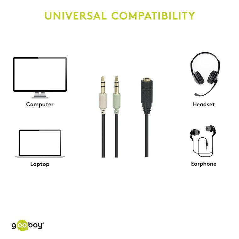 Audio adaptér pro notebook GOOBAY 48980