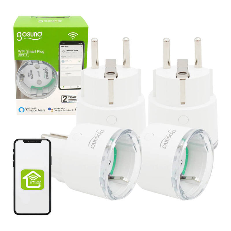 Smart sada zásuvek GOSUND SP111 WiFi Tuya 4ks