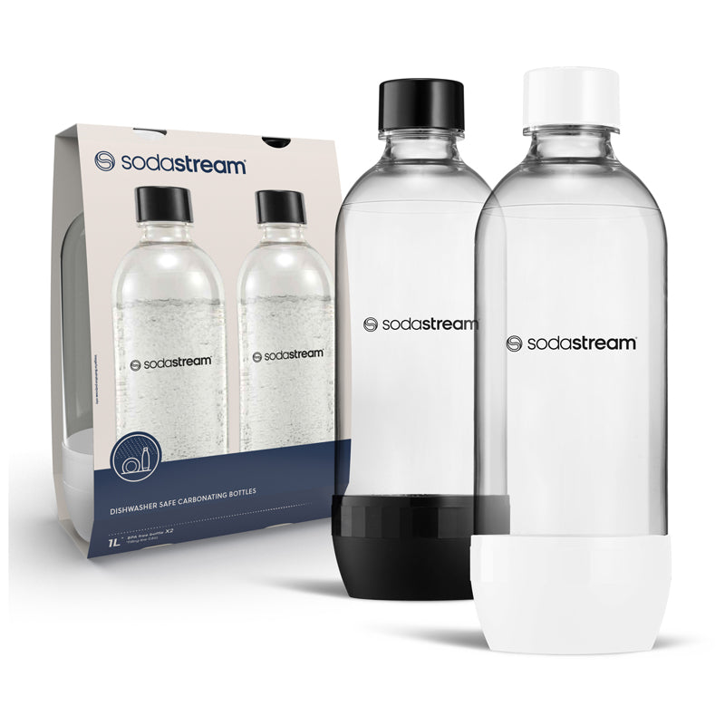 Láhev SodaStream Jet DuoPack Black/White 2x1l