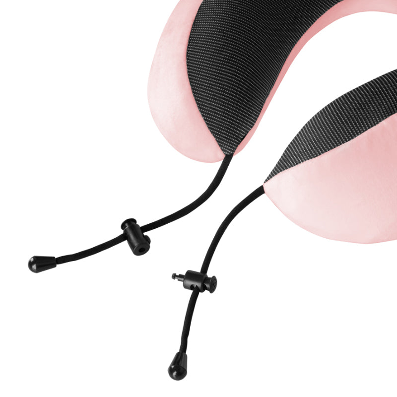 Polštář cestovní REBEL RBA-5003 Memory Pink
