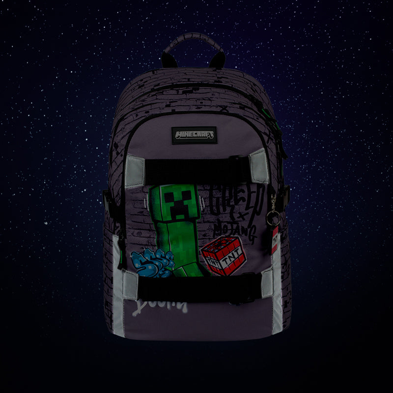 Batoh školní BAAGL Skate Minecraft