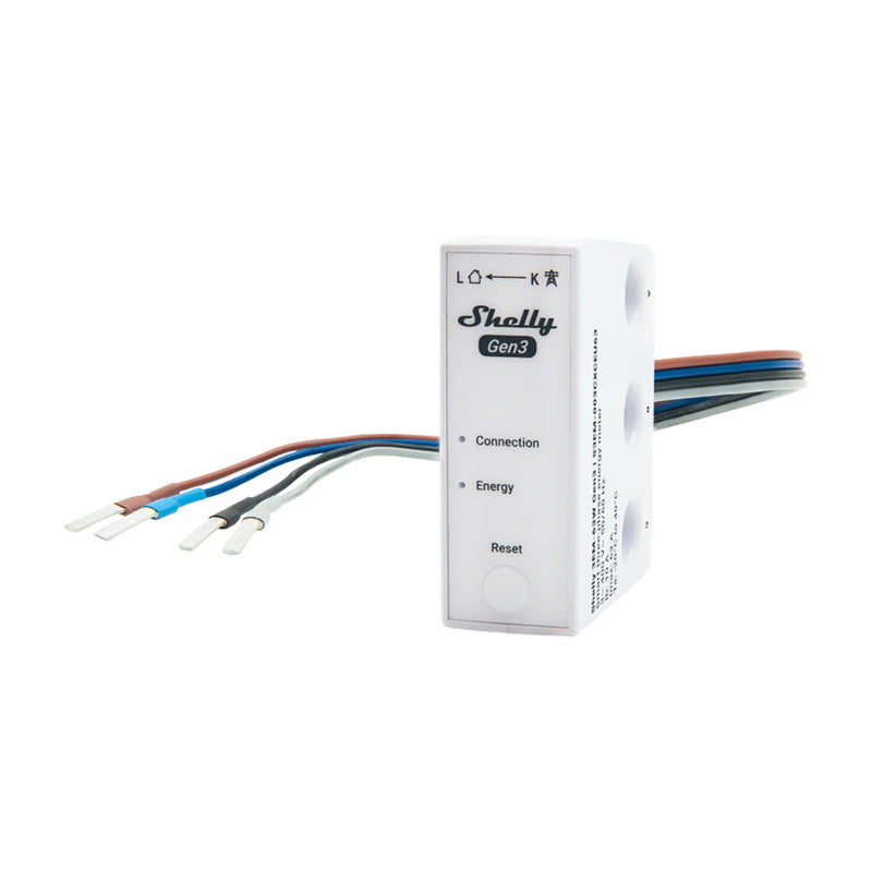 Smart meřič spotřeby SHELLY 3EM-63W Gen3 WiFi