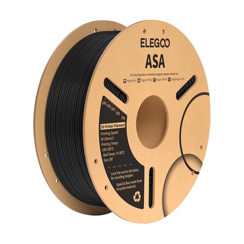 Filament ASA ELEGOO - 1kg černý