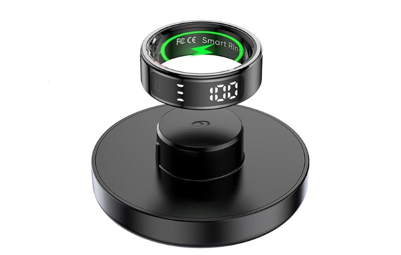 Smart ring COLMI R12 Black vel.10 20mm