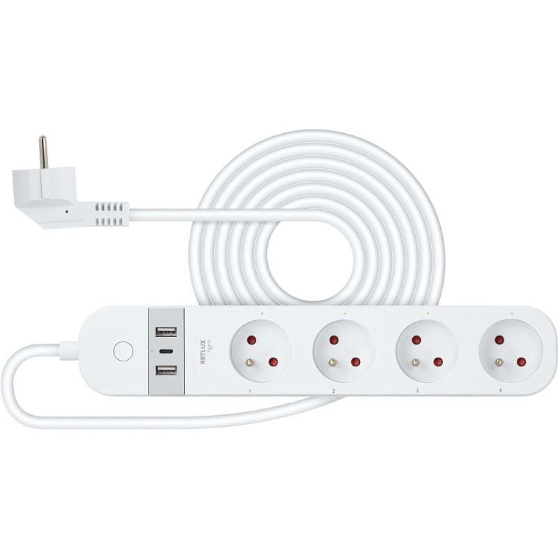 Smart prodlužovací kabel RETLUX RSH 202 WiFi Tuya