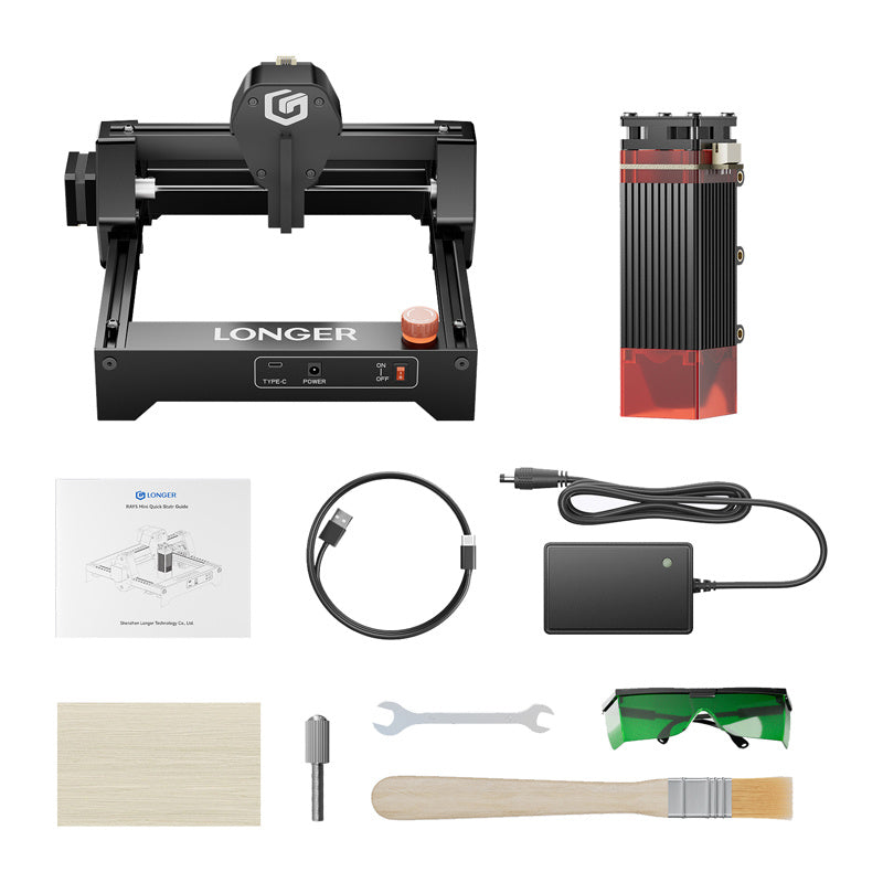 Laserový gravírovací stroj LONGER RAY5 mini 3,5W