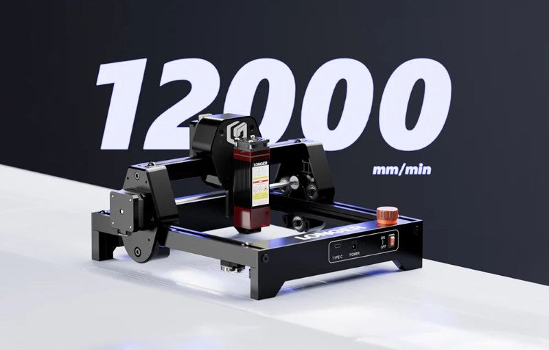 Laserový gravírovací stroj LONGER RAY5 mini 3,5W