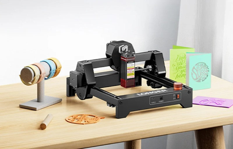 Laserový gravírovací stroj LONGER RAY5 mini 5,5W