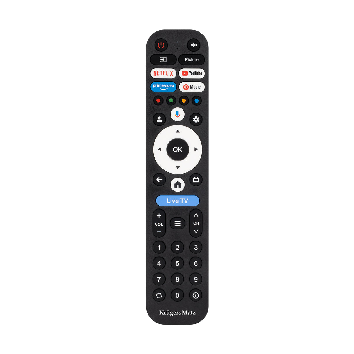 Smart televizor KRUGER & MATZ KM0250UHD-G2 50" Google TV