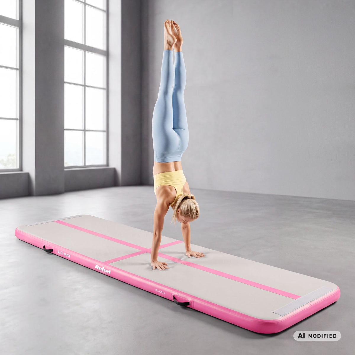 Airtrack REBEL RBA-4702-P 400x100x10cm pink