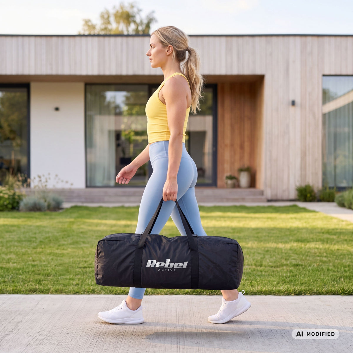Airtrack REBEL RBA-4702-P 400x100x10cm pink