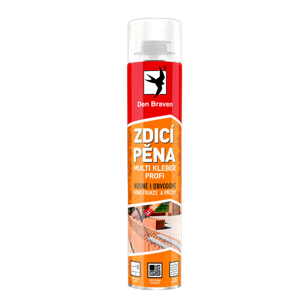 Pěna DEN BRAVEN MULTI KLEBER PROFI pistolová 750ml