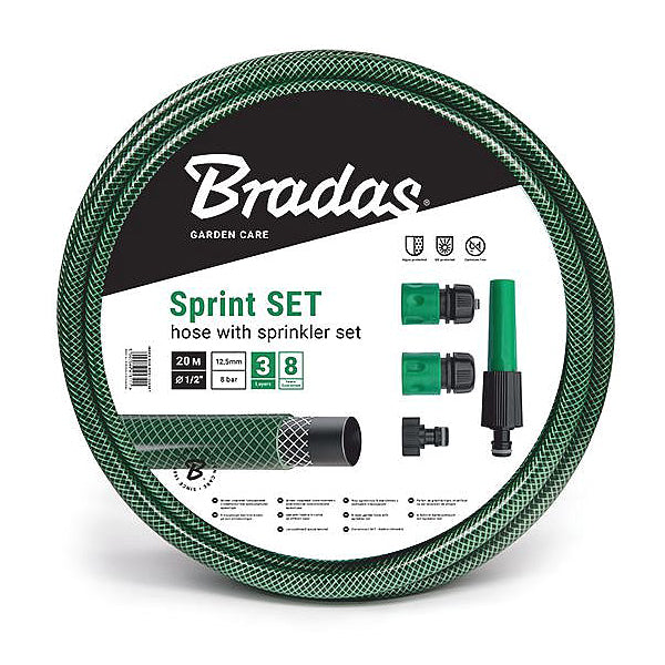 Hadice zahradní BRADAS SPRINT SET 1/2" 20m
