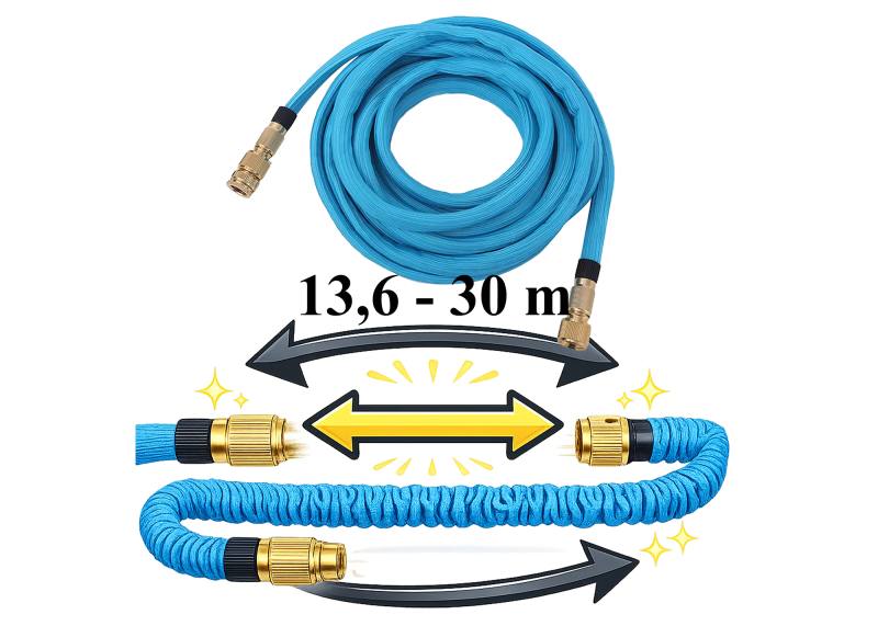 Flexibilní zahradní hadice LXMR2239 13,6-30m