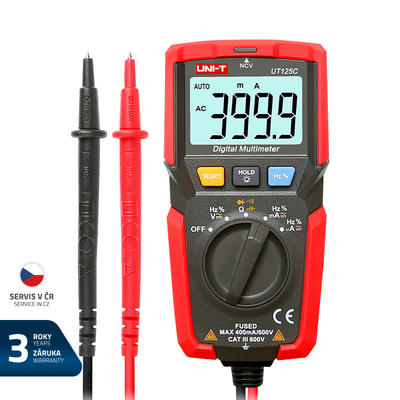 Multimetr UNI-T UT125C