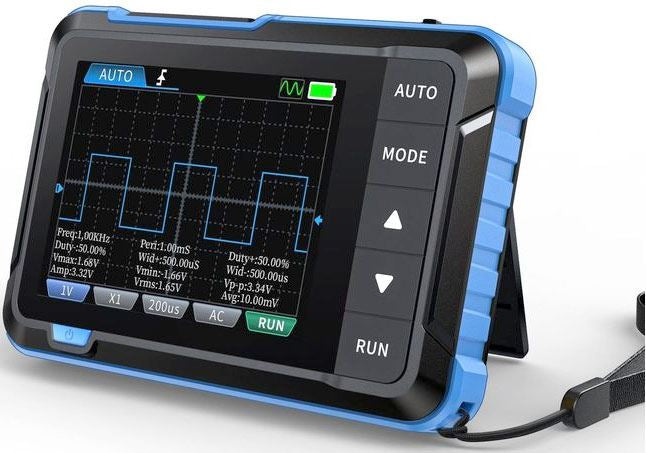 Osciloskop, generátor signálu FNIRSI DSO510 10MHz