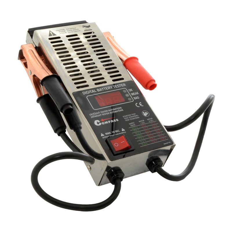 Tester autobaterie zátěžový COMPASS 07172 digitální