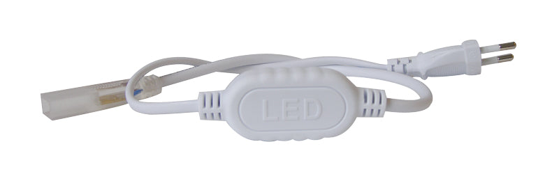 Flexo šňůra PVC pro LED pásek 5050, 230V, 10m