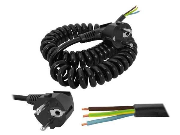 Flexo šňůra kroucená 3x1,0mm2 5m HADEX N255F