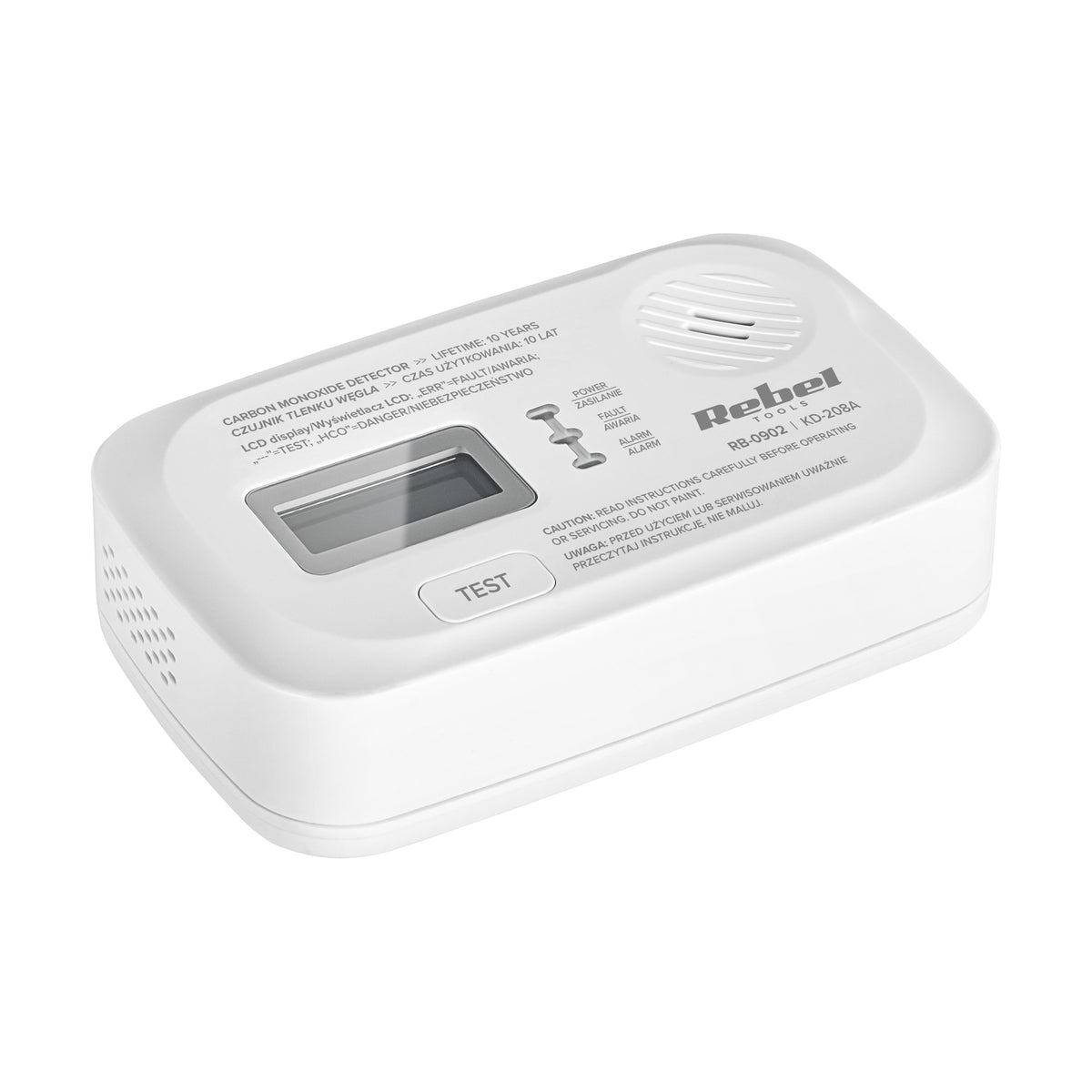 Detektor oxidu uhelnatého REBEL RB-0902