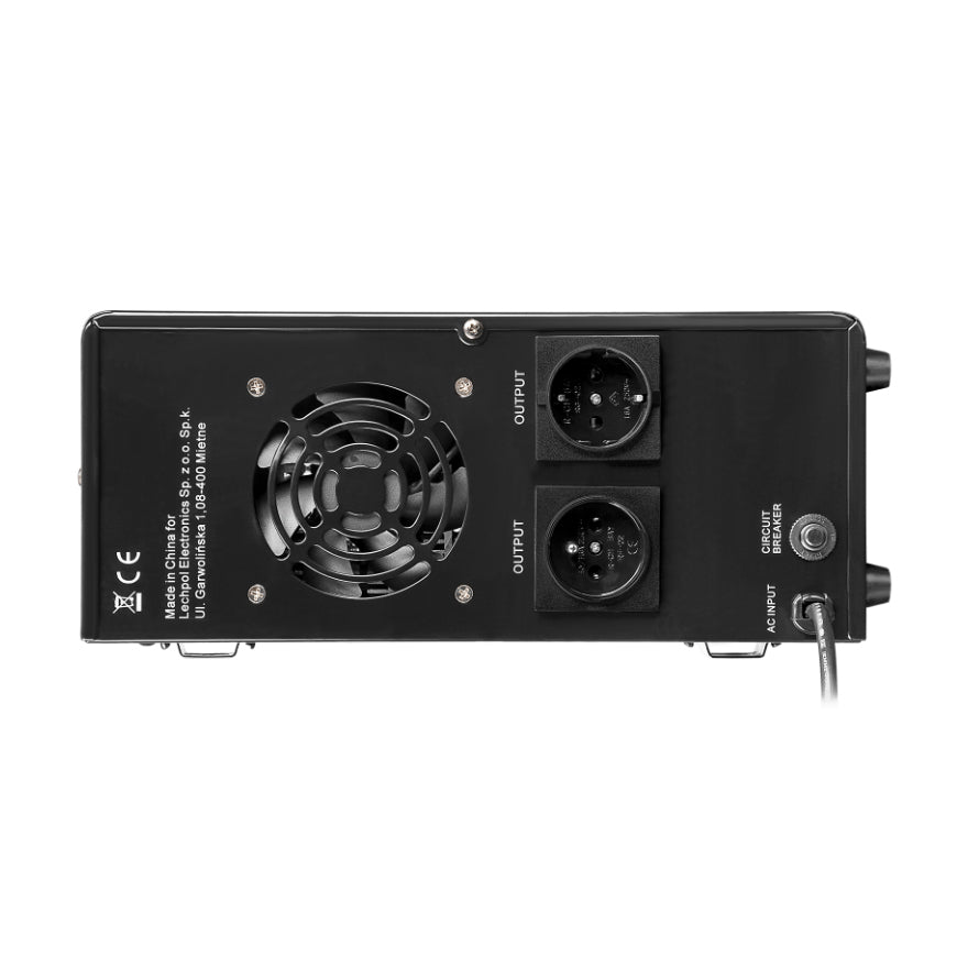 Zdroj záložní REBEL POWER-1000 12V 230V 1000VA 700W Black nástěnný