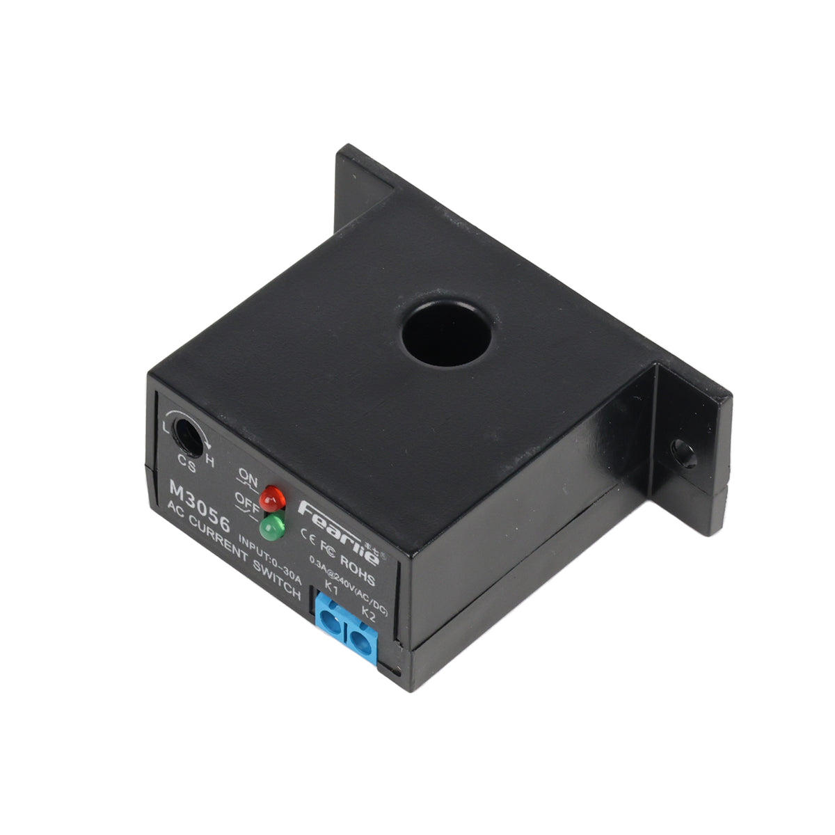 Modul Proudové relé M3056 AC (Rozpínací kontakt NC, nastavitelné 0,2–30 A)