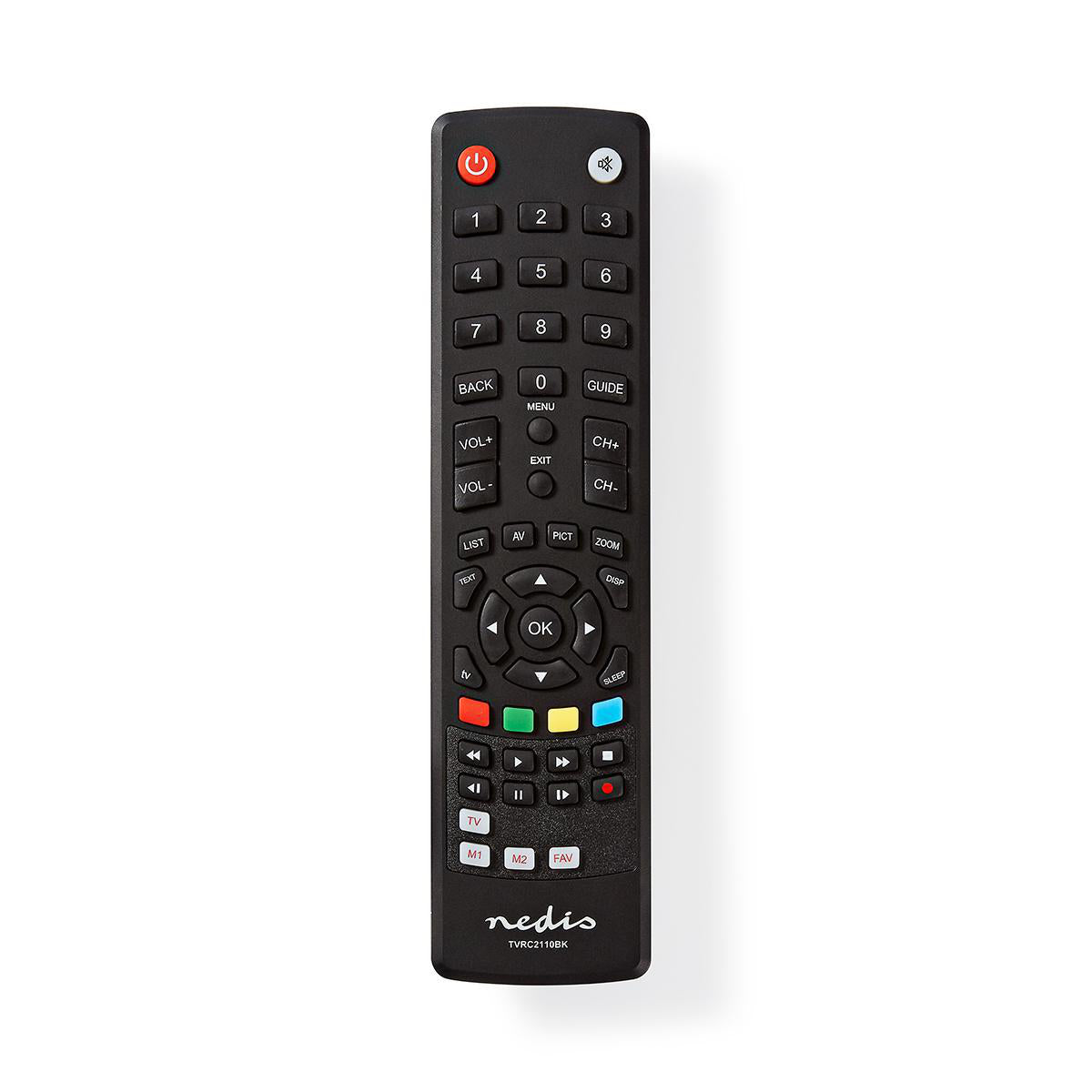 Dálkový ovladač NEDIS TVRC2110BK