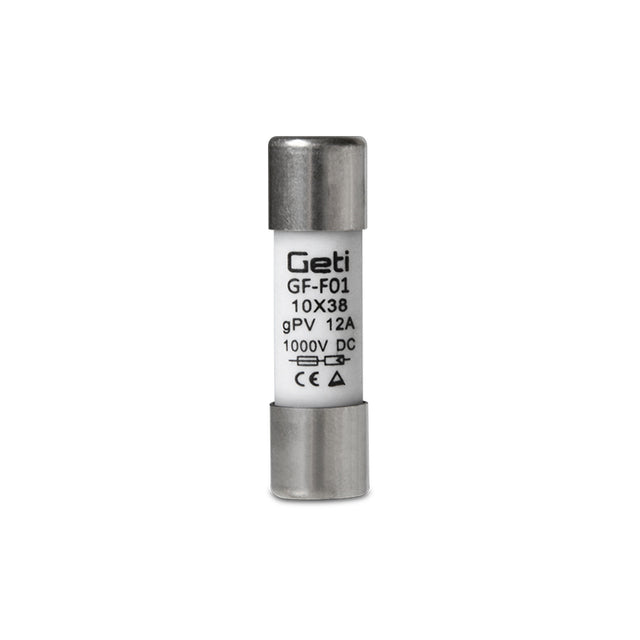 Pojistka GETI GF-F01 pro fotovoltaické systémy 12A/1000V DC