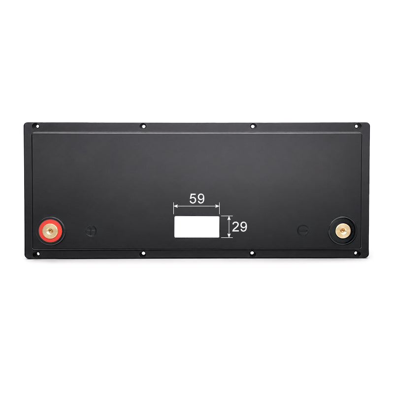 Krabička bateriový box 200Ah horní kryt 502 x 186 mm šroubovací