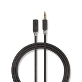 Kabel Jack 3,5mm konektor/Jack 3,5mm zdířka 3m NEDIS CABW22050AT30