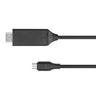 Kabel KRUGER & MATZ KM1249 HDMI/USB-C 2m Black