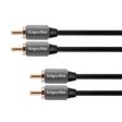 Kabel 2x Cinch konektor/2x Cinch konektor 0,5m KRUGER & MATZ KM0303